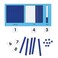 Didax Educational Resources Magnetic Base Ten Place Value Set