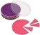 Didax Educational Resources Fraction Circles Pink Small