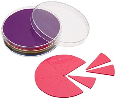Didax Educational Resources Fraction Circles Pink Small