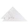 Pacific Arc Professional Adjustable Triangle Clear With Inking Edge 10
