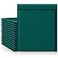 Fuxury Forest Green Bubble Mailer 2 Padded Envelopes SelfSeal Adhesive 85 x 12 bubble mailers Water Resistant Bubble Envelope for MailingPackagingSmall Business 25 Pack