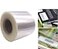 SMARSTICKER 1000 Pcs Clear Waterproof Label Protector Shields1 12Hx3 12W Gloss Finish Vinyl Transparent Address Library Book Repair Tape Label Rectangular Numbers Barcode Shields in Office Class Super