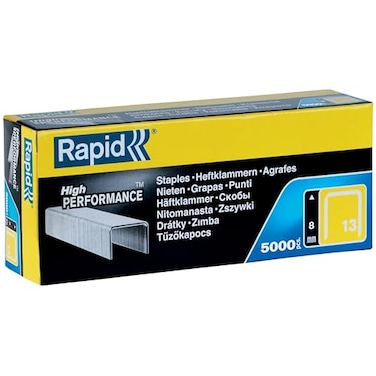 Rapid 138 Galvanised 5m Staples 5000