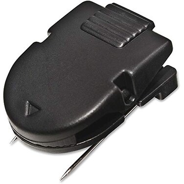 Advantus 75344 Fabric Panel Wall Clips Standard Size Black 20Box