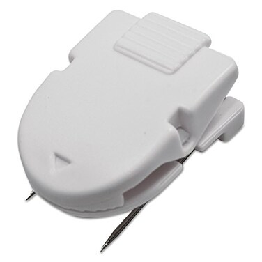 Advantus 75301 Panel Wall Clips for Fabric Panels Standard Size White 20Pack