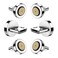 Raosky Magnetic 7Pin Series MicroUSB Tips 6Pack 30A Data Tips Compatible with 7Pin Magnetic Cable Android Smartphones
