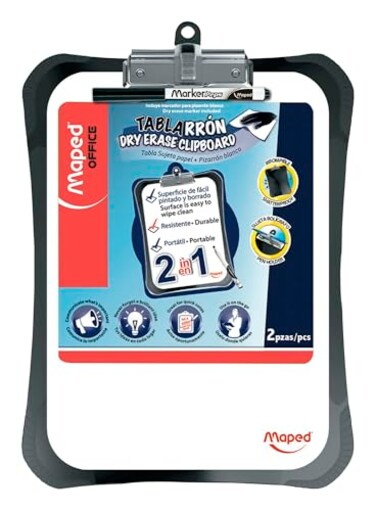 Maped Dry Erase Clipboard