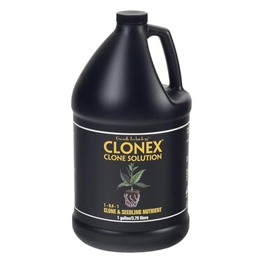 Clonex Clone Solution ProfessionalGrade Nutrient Formula for Seedlings Cuttings and General Use Feeds Young Plants Helps Promote Growth Rapid Root Development 1 Gallon
