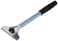 Winco 12 Grill Scraper with 4Inch Blade and Rubber Handle Medium Stainless Steel