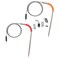 GOOYIN Replacement Probe of Weber iGrill 2 iGrill 3 Thermometer and Weber iGrill Mini iGrill Pro Replacement Probe RedOrange