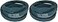 KLMHT 1215765 Drive Belt fits Toro Timemaster Turfmaster Mower 30 Deck 20199 20200 2 Pack