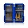 HIGHFIRE 30PCS Impact Driver Bit Set Include Screwdriver Bit SetStep Drill BitHex Shank Drill Bit with Tough Stackable Case Idea for Hanging Pictures Assembling Furniture and Home Tasks