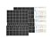ANSAI 14 pcs Sandpaper Precut mesh1008pcs For ESA Reciprocating Sander flatrounded sanding heads