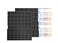 ANSAI 14 pcs Sandpaper Precut mesh1008pcs For ESA Reciprocating Sander flatrounded sanding heads