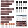 Sunxeke Sanding Drum Set for Most Rotary ToolsIncludes 138 Aluminum Oxide Drum Sander Sanding Sleeves 80120240 Grit12 Drum Mandrels and 9 Sanding BitsSanding Bits Tool Accessories with Box