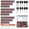 Sunxeke Sanding Drum Set for Most Rotary ToolsIncludes 138 Aluminum Oxide Drum Sander Sanding Sleeves 80120240 Grit12 Drum Mandrels and 9 Sanding BitsSanding Bits Tool Accessories with Box