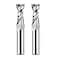 SpeTool 2PCS Upcut Spiral Router Bits 12 Shank with 12 inch Cutting Diameter Solid Carbide CNC Wood Mortise Router Bit Set