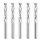 SpeTool 5Pcs Carbide Compression Router Bit UpDown End Mills 18 inch Shank with 18 inch Cutter for CNC Mill Machine Wookwork 3D Profile Detail Engraver Carving