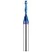 EANOSIC Spiral Router Bits Up Down Compression Bit 18 inch Cutting Diameter 14 inch Shank Solid Carbide CNC End Mill with Nano Blue Coating for Wood Carving Engraving Grinding