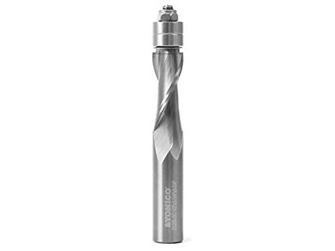 YONICO Router Bits Pattern Bit Solid Carbide Flush Trim Spiral 12Inch UpCut 12Inch Shank 31200SC