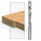 YONICO Router Bits Pattern Bit Solid Carbide Flush Trim Spiral 14Inch Compression 14Inch Shank 33400SC