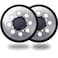 Tockrop 2 Pack 5 Inch 8 Hole Replacement Sander Pad for DeWalt DWE6423DWE6423K DWE6421DWE 6421K DCW210B Random Orbital Sander Sanding Backing Pad