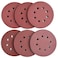 Aiyard 5Inch 8Hole Hook and Loop Sanding Discs 6008001000120015002000 Fine Grits Sandpaper for Random Orbit Sander 60Pack