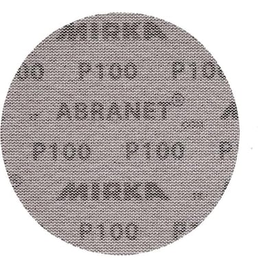 Mirka Abranet Net Disc 6 inchGrit 600 Sandpaper Sanding Discs Hook and Loop 10 pcs 9A241600RP