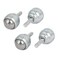XMHF 25mm1 Roller Ball Transfer Bearings Threaded Stem Caster Wheel Unit Table Conveyor Roller Ball 4Pcs