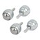 XMHF 25mm1 Roller Ball Transfer Bearings Threaded Stem Caster Wheel Unit Table Conveyor Roller Ball 4Pcs