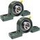 SACKORANGE 2 Pack UCP20412 Pillow Block Mounted Ball Bearing 34 Bore Solid Cast Iron Base Self Aligning