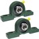SACKORANGE 2 Pack UCP20210 Pillow Block Bearing 58 Mounted Pillow Block Bearings Solid Cast Iron Base Self Alignment