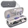 PROHAPI Hard Stethoscope Case Large Stethoscope Carrying Case with ID Slot Compatible with 3M LittmannADCOmronMDF Stethoscope Includes Mesh Pocket for Nurse Accessories Volcanic Grey