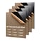 KINLINK 12x16 Plexiglass Sheets 18 inch Thick 3mm Black Cast Acrylic Sheet Plastic Board Polycarbonate Sheet for DIY Project Craft Table Top Acrylic Sign and Wedding Invitation 4 Pack