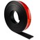 LSGCQ Neoprene Rubber Strips Self Adhesive Solid Rubber Sheets Rolls Strips for DIY Gaskets Crafts Pads Seals Warehouse Flooring Neoprene Sheet with Adhesive Backing 1 Wide x 116 Thick x 10 Long