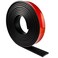 LSGCQ Neoprene Rubber Strips Self Adhesive Solid Rubber Sheets Rolls Strips for DIY Gaskets Crafts Pads Seals Warehouse Flooring Neoprene Sheet with Adhesive Backing 1 Wide x 116 Thick x 10 Long