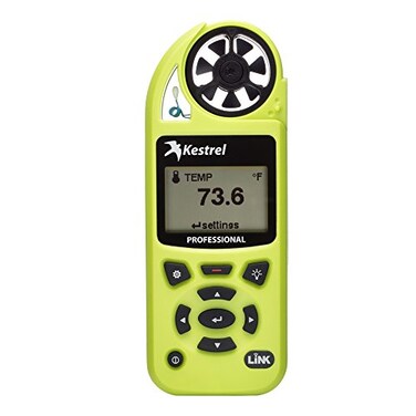 Kestrel 5200 Professional Environmental Meter with Link HiViz Green