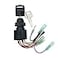 SKARUMMER Boat Ignition Switch with Key Replacement for Mercury Mariner Outboard Motor Control Box with 2 Keys 3 Position 6 Wire Connectors Replace Mercury Ignition Switch 8717009A2 8717009A5
