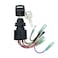 SKARUMMER Boat Ignition Switch with Key Replacement for Mercury Mariner Outboard Motor Control Box with 2 Keys 3 Position 6 Wire Connectors Replace Mercury Ignition Switch 8717009A2 8717009A5