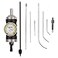 Fowler 527100250 Coax 2Dimensional Coaxial Indicator Set Coaxial Indicator with 0250 Measuring Range 00002 Readability Includes Internal External Center Point Feelers Case