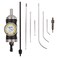 Fowler 527100250 Coax 2Dimensional Coaxial Indicator Set Coaxial Indicator with 0250 Measuring Range 00002 Readability Includes Internal External Center Point Feelers Case