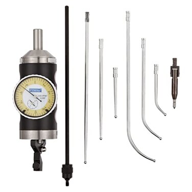 Fowler 527100250 Coax 2Dimensional Coaxial Indicator Set Coaxial Indicator with 0250 Measuring Range 00002 Readability Includes Internal External Center Point Feelers Case