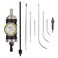 Fowler 527100250 Coax 2Dimensional Coaxial Indicator Set Coaxial Indicator with 0250 Measuring Range 00002 Readability Includes Internal External Center Point Feelers Case