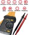 TECPEL DCM043 Digital ACDC clamp meter clamp transmitter high resolution of 1mA