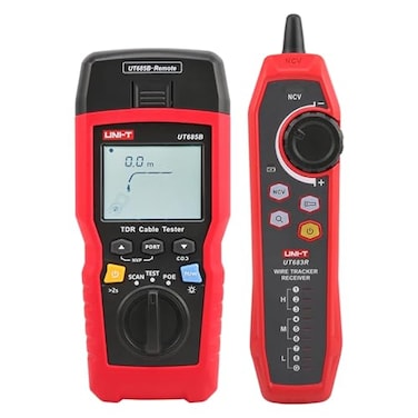UNI-T UNIT Network Cable TesterUT685B KIT TDR Cable Testerethernet Cable Wire Tracker DetectorLAN Tester RJ11 rj45 Tester Network Tools