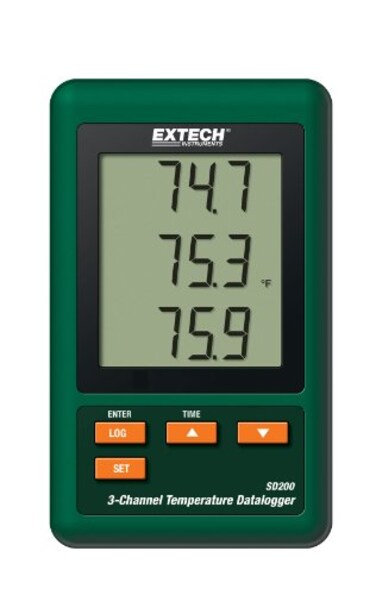 Extech SD200 3Channel Temperature Datalogger
