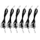 AEDIKO 6pcs 10K Temperature Sensor Probe 1M NTC3950 Thermistor Stainless Steel Temp Sensor Probe Digital Temperature Transmitter Extension Cable