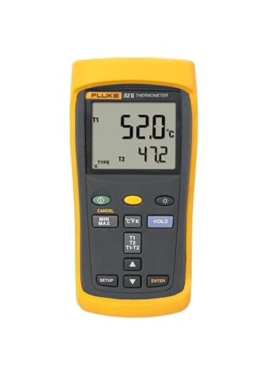 Fluke FLUKE522 60HZ 522 60HZ Dual Input Digital Thermometer