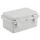 Sunnyglade ABS Plastic Dustproof Waterproof IP65 Junction Box Universal Durable Electrical Project Enclosure with Lock 39x59x28