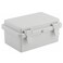 Sunnyglade ABS Plastic Dustproof Waterproof IP65 Junction Box Universal Durable Electrical Project Enclosure with Lock 39x59x28